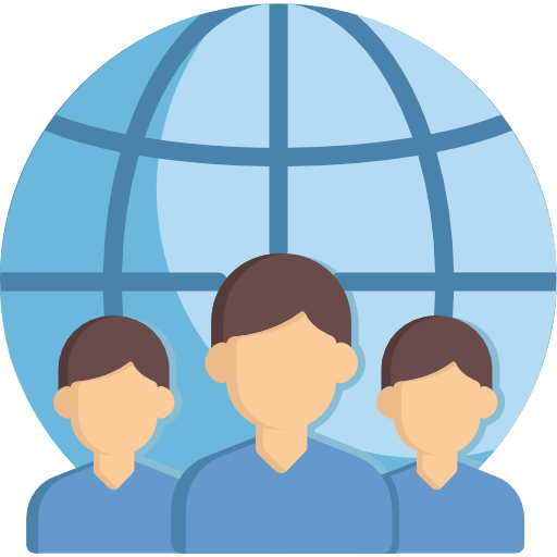 persons around the globe